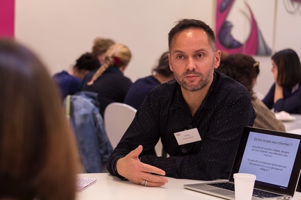 Patrick Buttard anime l'atelier sur le Cahier des Charges